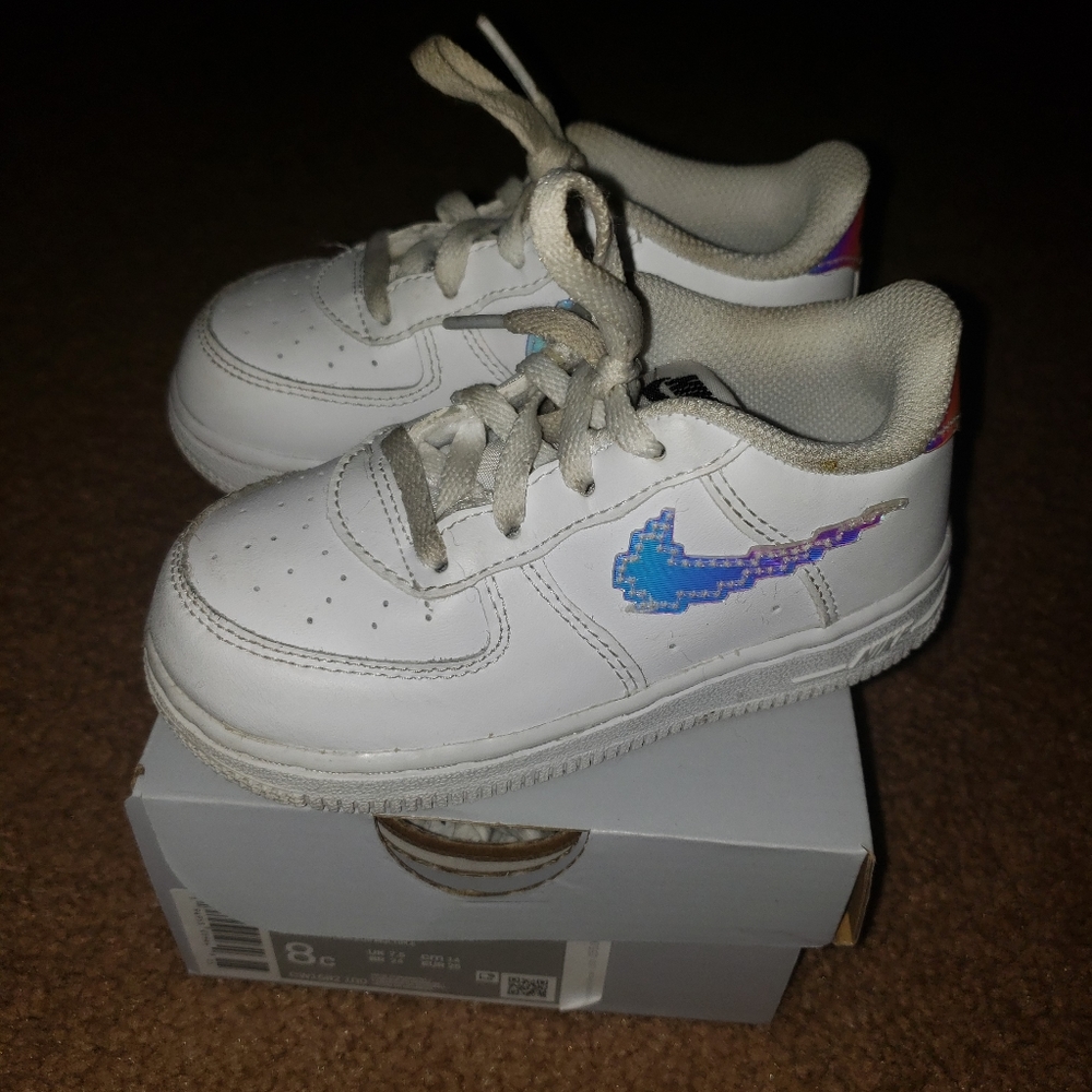 Nike Airforce Toddler Girl Sneakers - Picture 3 of 9